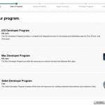 Regístrate como empresa en “Apple Developer”