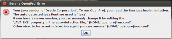 Your Java vendor is "Oracle Corporation". 