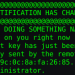 Identification has changed